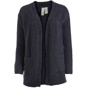 💛Forever 21 Bluish Black Knit Open Front Cardigan Sweater Small